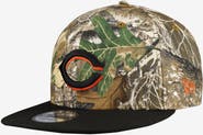 New Era Men's New Era Camo Cincinnati Reds Realtree Orange Pop 9FIFTY Snapback Hat
