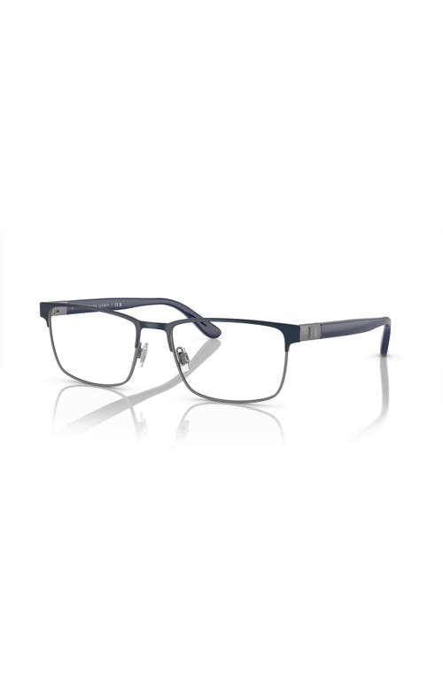 Polo Ralph Lauren 54mm Rectangle Optical Glasses In Multi