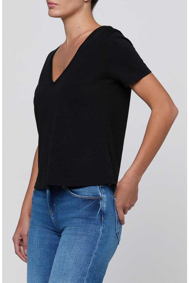 Brianna Relaxed T-Shirt, Alternate, color, BLACK