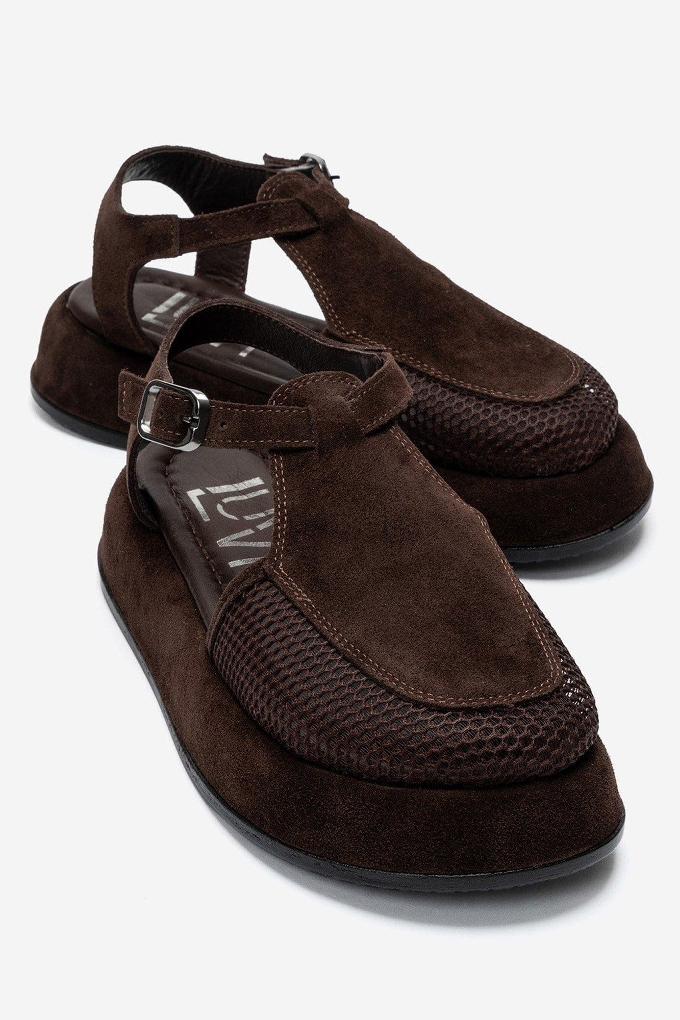 Brown Suede