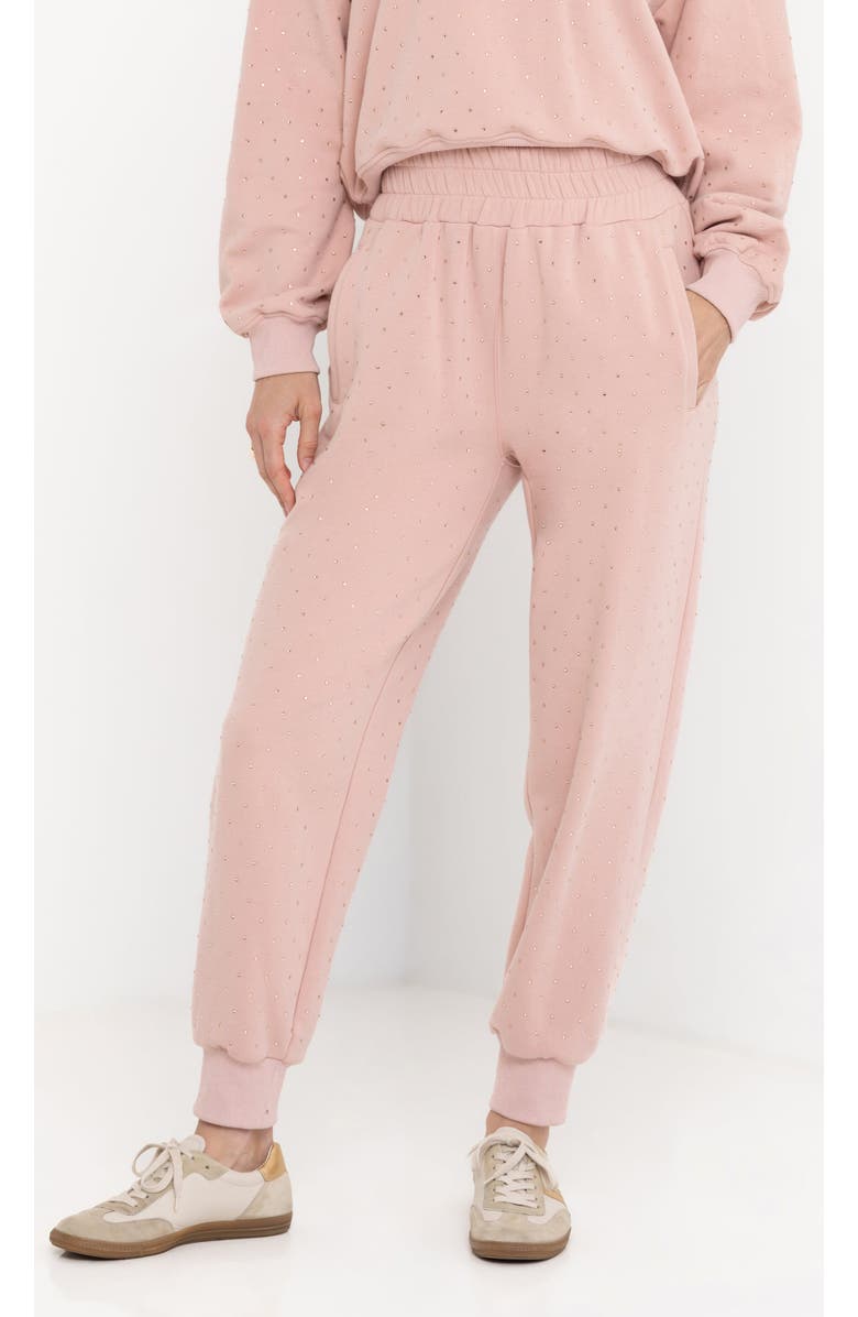 Generation Love Ruel Crystal Sweatpants, Main, color, Pink