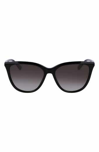 Longchamp Le Pliage 56mm Gradient Tea Cup Sunglasses