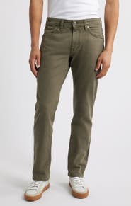 Nordstrom Garment Dye Slim Straight Leg Jeans