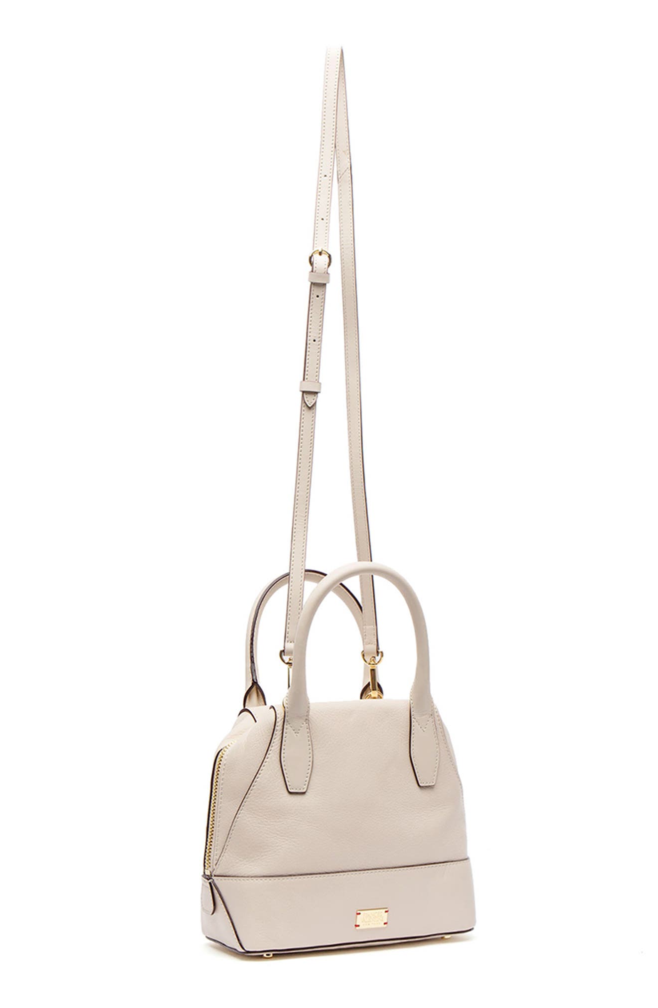 Frances Valentine Small Abby Leather Satchel, Alternate, color, 