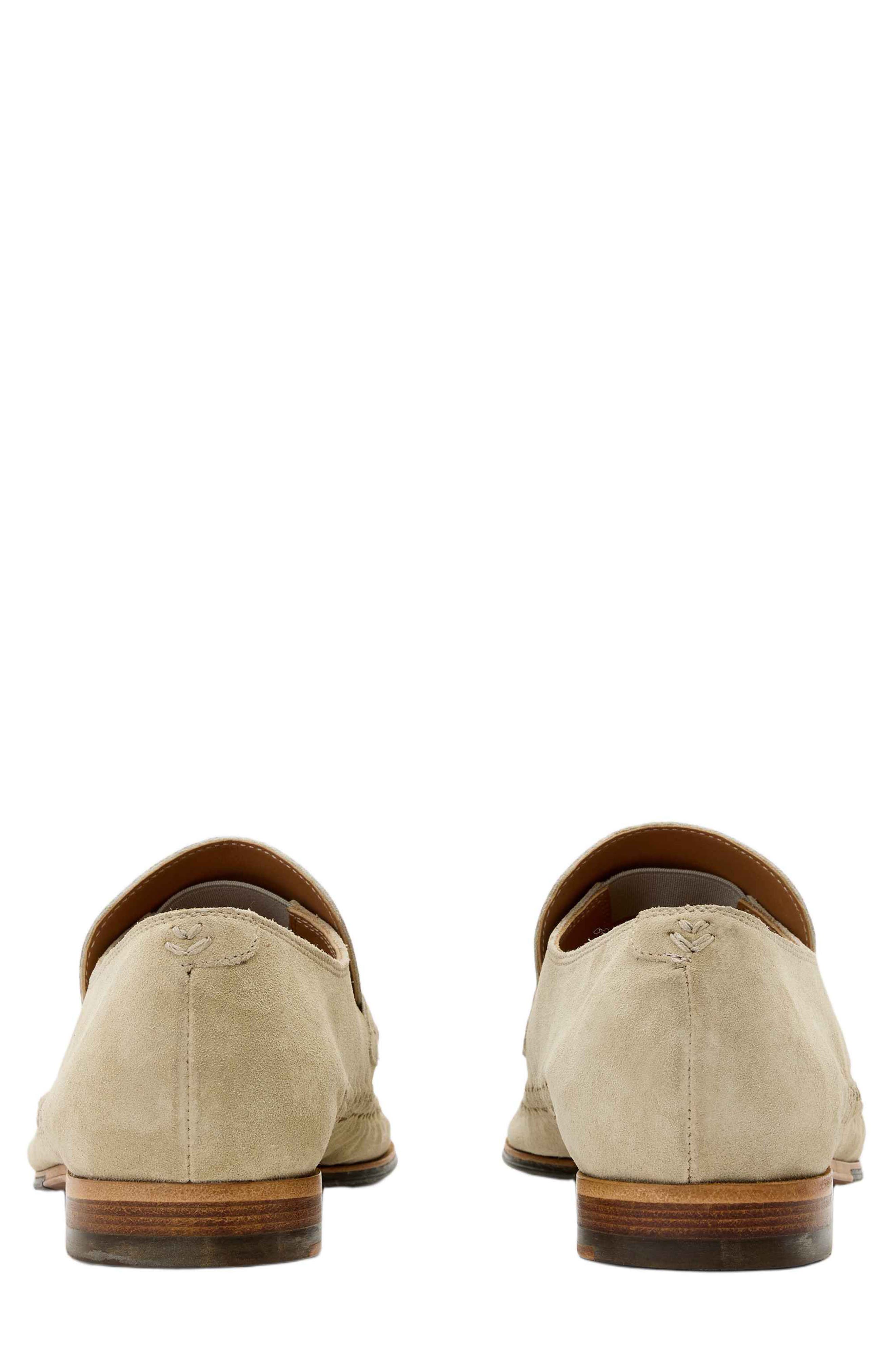 John Varvatos Merida Loafer, Alternate, color, Light Grey