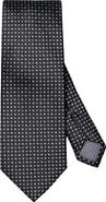 Eton Micro Geometric Silk Tie
