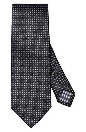 Eton Micro Geometric Silk Tie