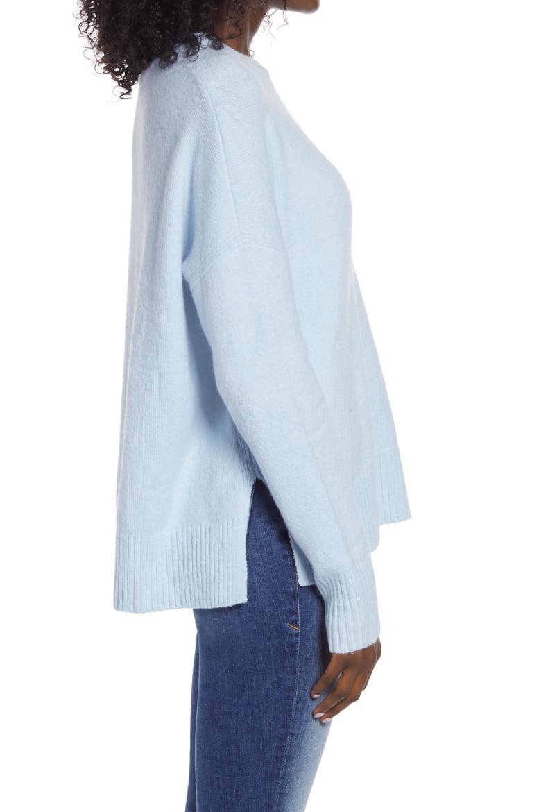 Crewneck Pullover, Alternate, color, BLUE SKYWAY