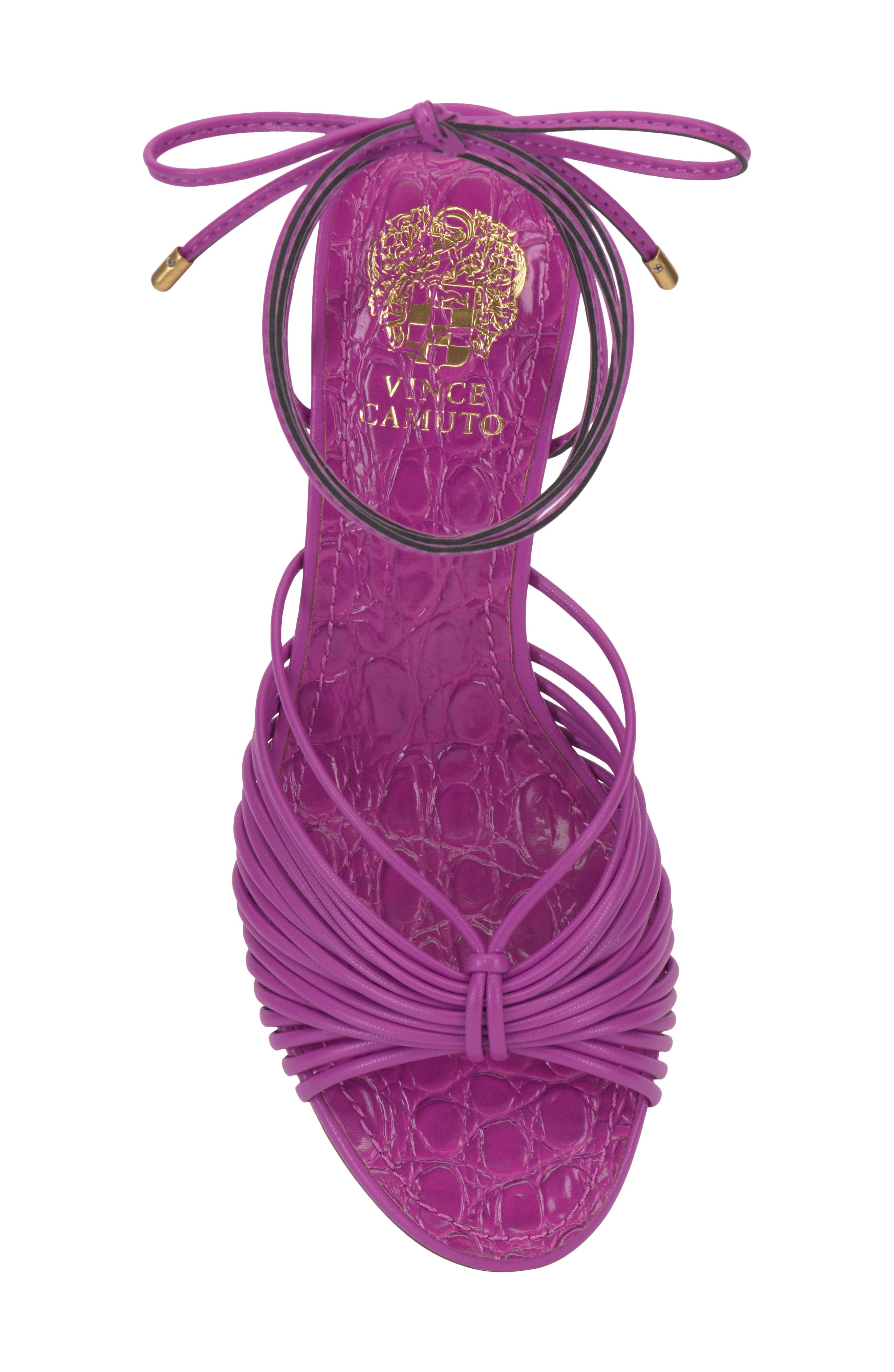 Vince Camuto Lory Ankle Wrap Sandal, Alternate, color, Orchid Bloss
