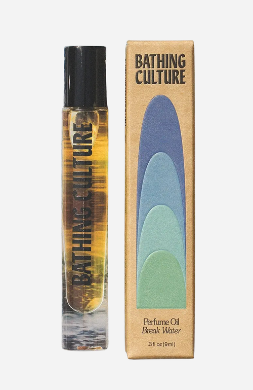 Bathing Culture Perfume Oil Trio In Kraft Brown