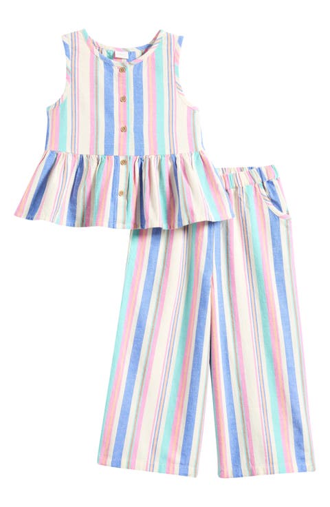 Kids' Rainbow Stride Top & Pants Set (Baby, Toddler & Little Kid)