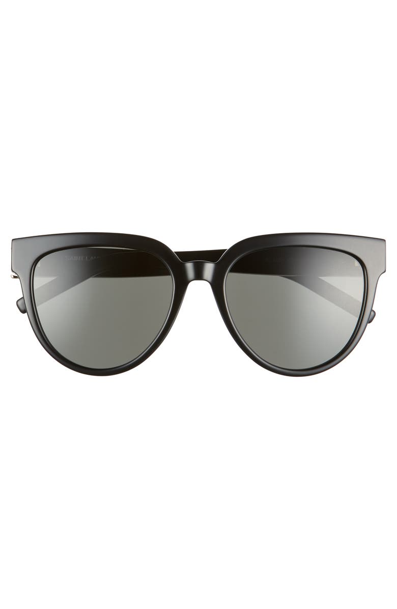 Saint Laurent 54mm Cat Eye Sunglasses, Alternate, color, 