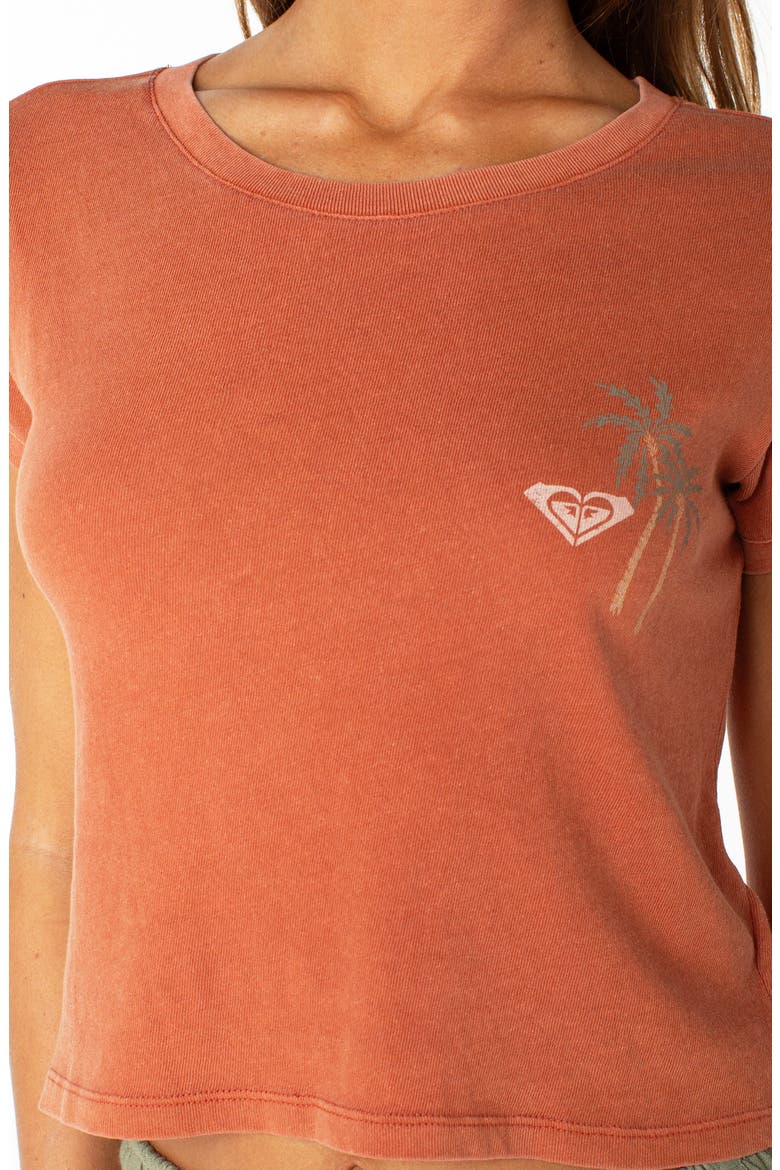 Spanish Summer Crop Graphic T-Shirt, Alternate, color, CHUTNEY