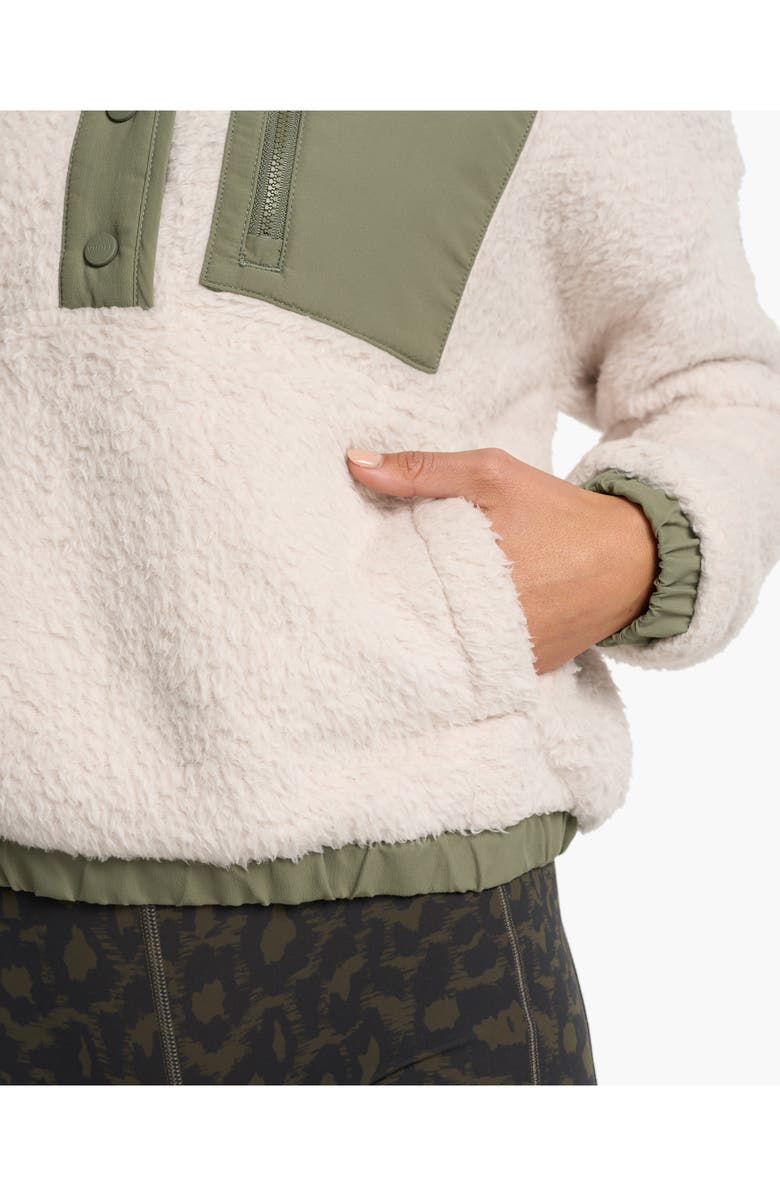 Vuori Cozy Popover Pullover, Alternate, color, Dune