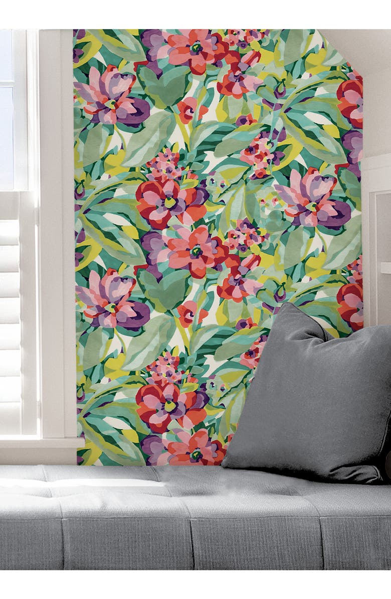 Wallpops Belles Fleurs Peel & Stick Wallpaper, Alternate, color, 