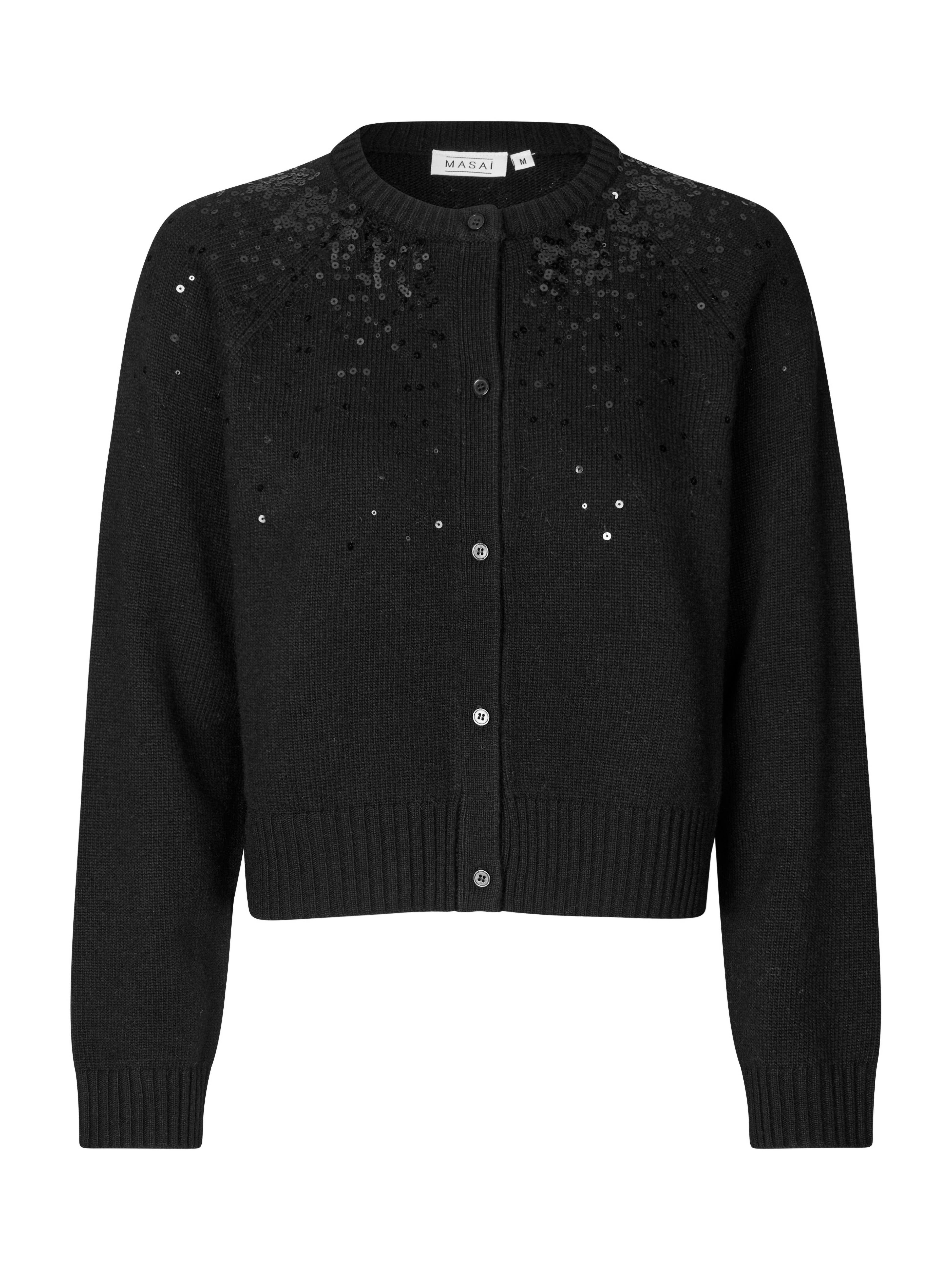 Malitana Sequined Button Front Cardigan - image 2