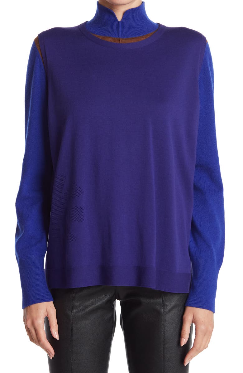 Akris Cashmere Knit Pullover, Main, color, 