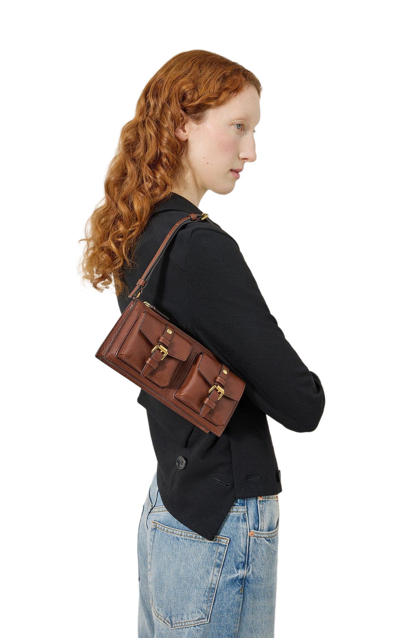 Mulberry Mini Roxanne Shoulder Bag, Alternate, color, 