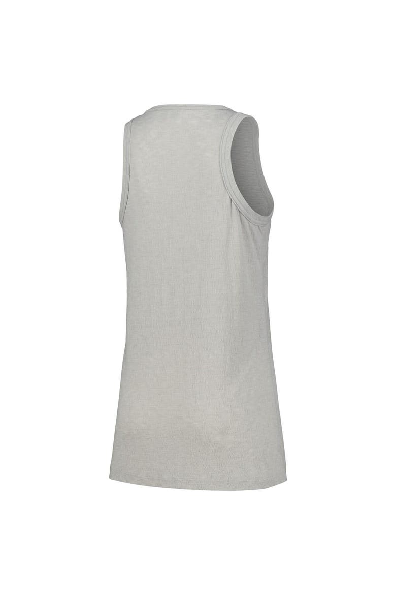 Women's Soft as a Grape Gray Chicago White Sox Gauze High Neck Tank Top, Alternate, color, Gray