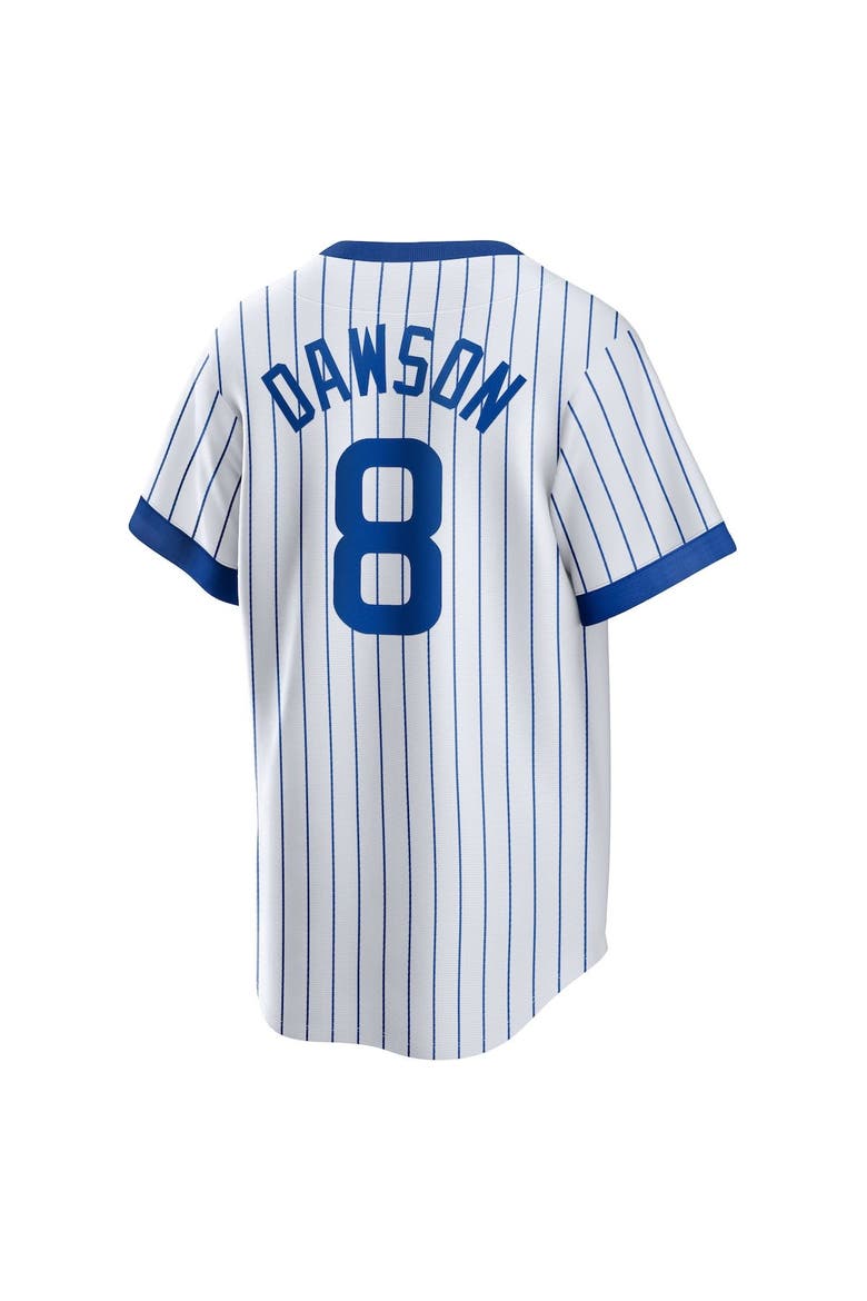 Men's Nike Andre Dawson White Chicago Cubs Home Cooperstown Collection Player Jersey, Alternate, color, White
