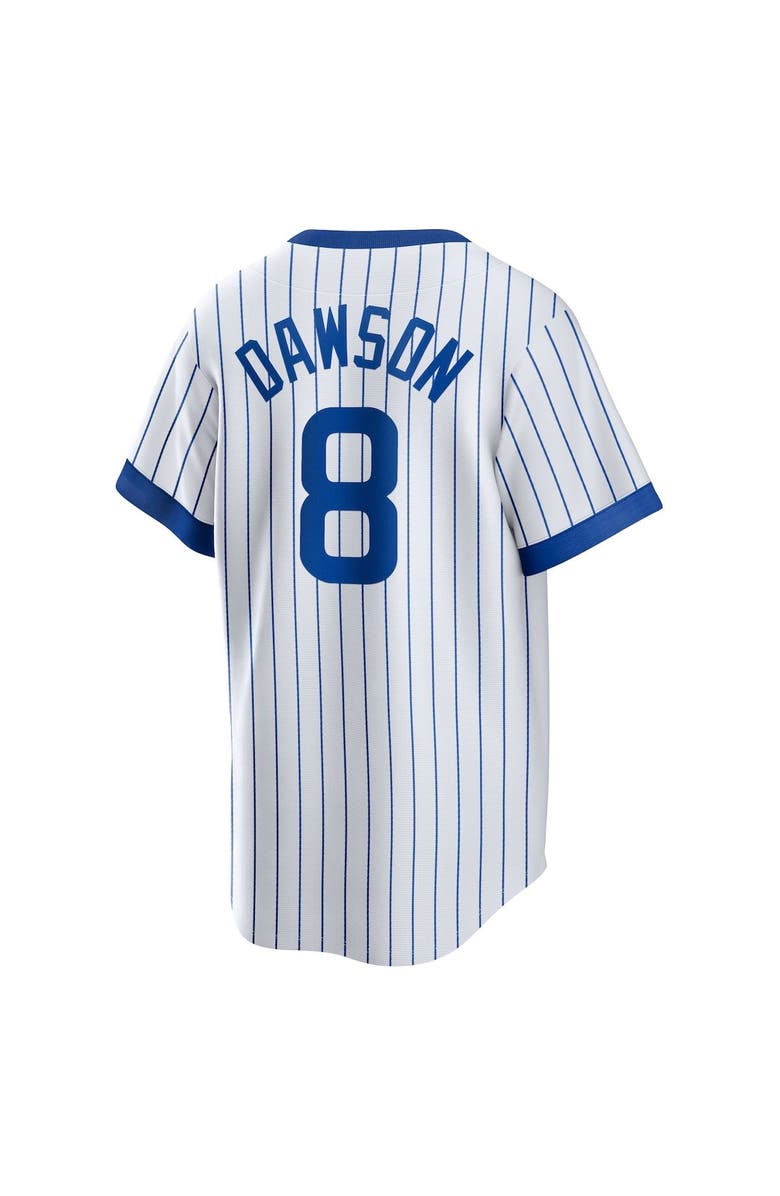 Nike Men's Nike Andre Dawson White Chicago Cubs Home Cooperstown Collection Player Jersey, Alternate, color, White
