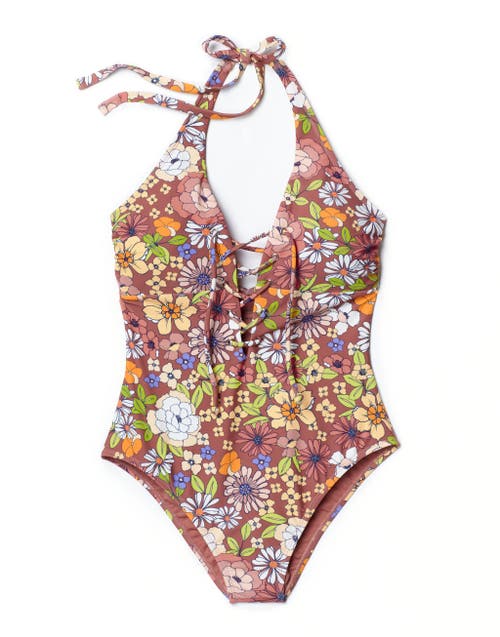 Adore Me Emery Women's Swimwear One-piece In Floral Brown