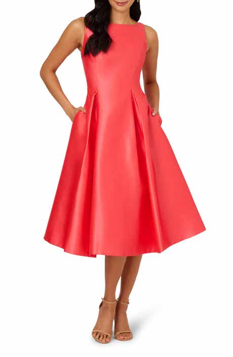 SLVLSS TEA LENGTH DRESS