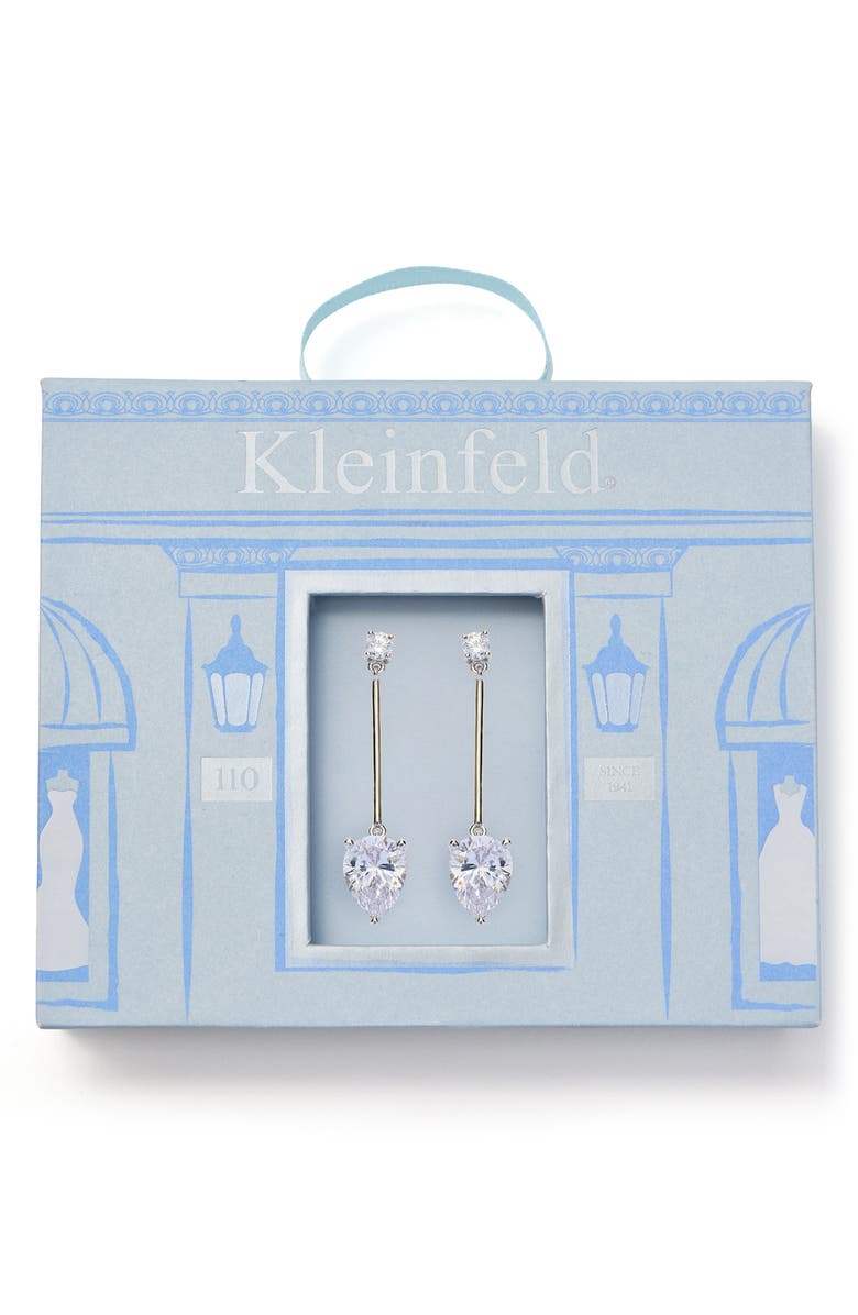 Kleinfeld Cubic Zirconia Drop Earrings, Main, color,