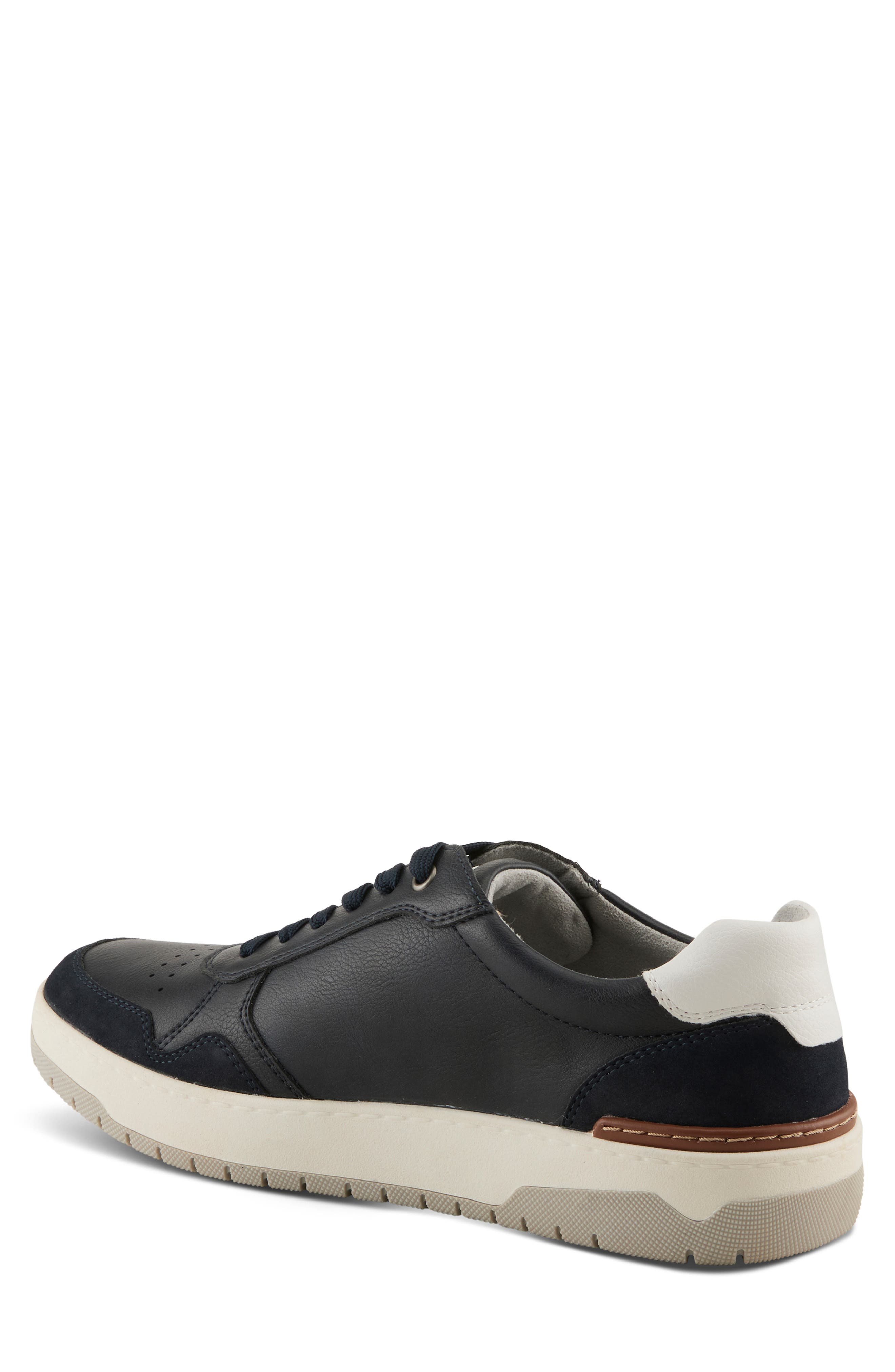 Spring Step Syed Sneaker, Alternate, color, Navy