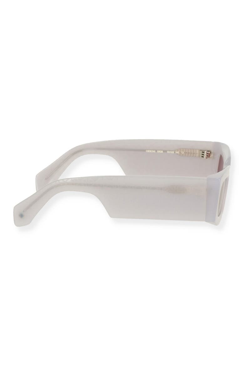 Cary 51mm Rectangular Sunglasses, Alternate, color, GREY BURGUNDY