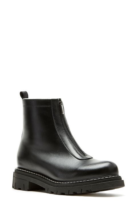 Deon Genuine Shearling Waterproof Bootie (Women)