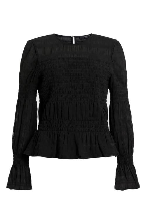 Allsaints Pamela Flared Long Sleeve Top