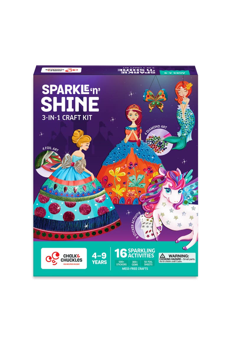 3-in-1 Sparkle n Shine EVA, Main, color, No Color