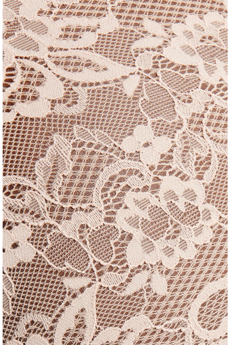 Estelle Lace Trim Stretch Cotton Hipster Panties, Alternate, color, BLUSH