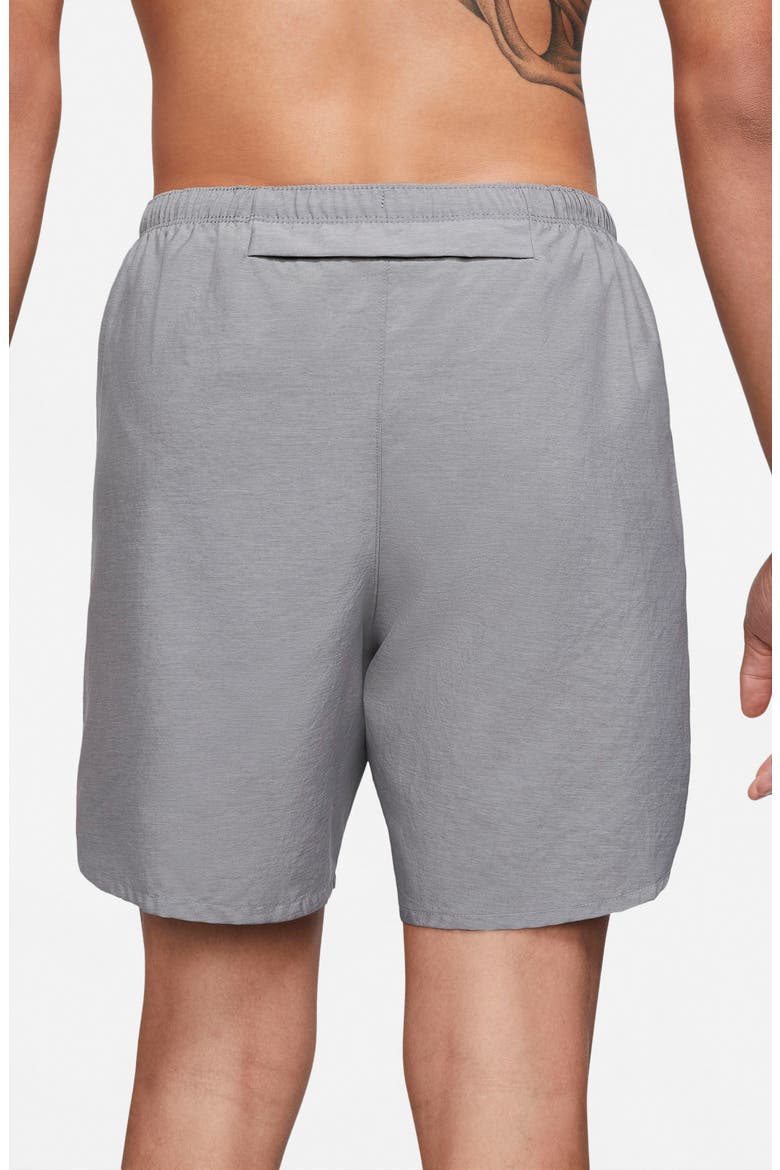 Dri-FIT Challenger Hybrid Running Shorts, Alternate, color, SMOKE GREY/ REFLECTIVE SILVER
