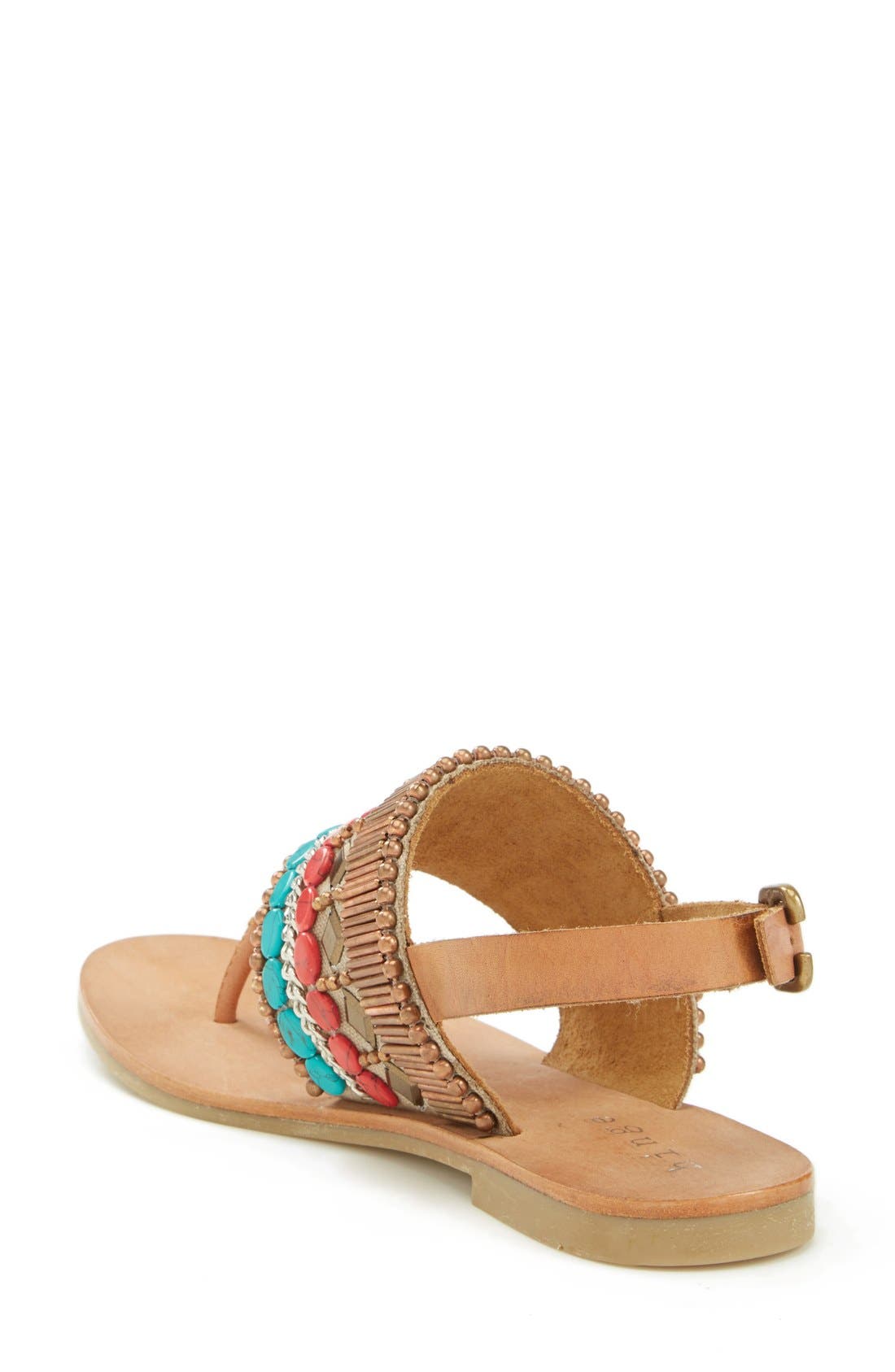 Hinge Beaded Thong Sandal, Alternate, color, 