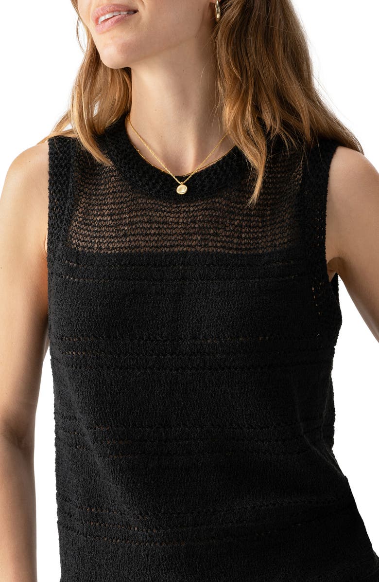 Sanctuary Waves of Summer Sleeveless Sweater, Alternate, color,