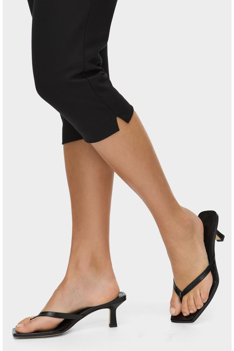 Savannah Capri Trousers, Alternate, color, BLACK