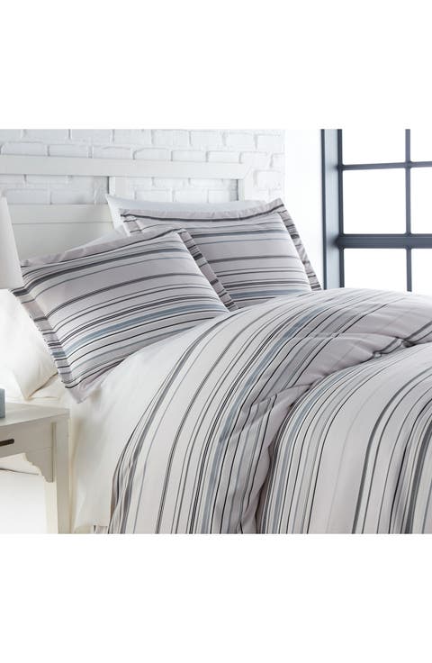 Stripe Collection - Luxury Premium Oversized Comforter Set