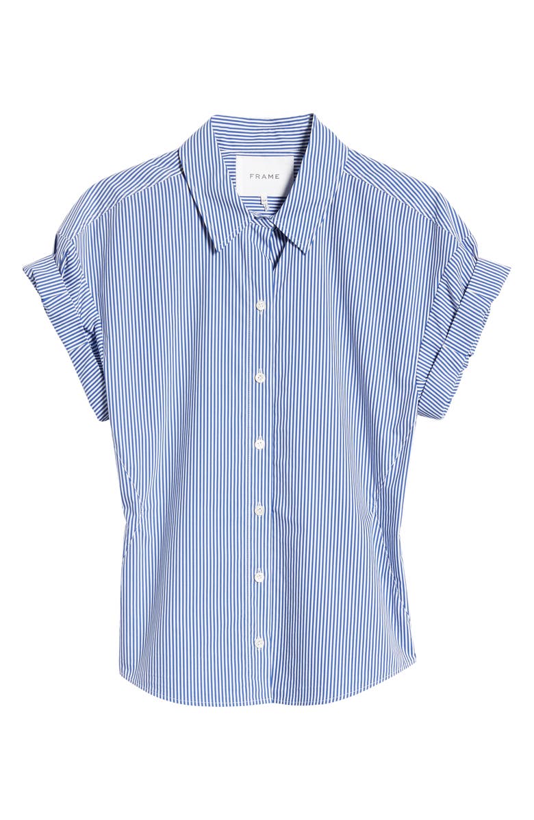 FRAME Organic Cotton Button-Up Shirt, Alternate, color,