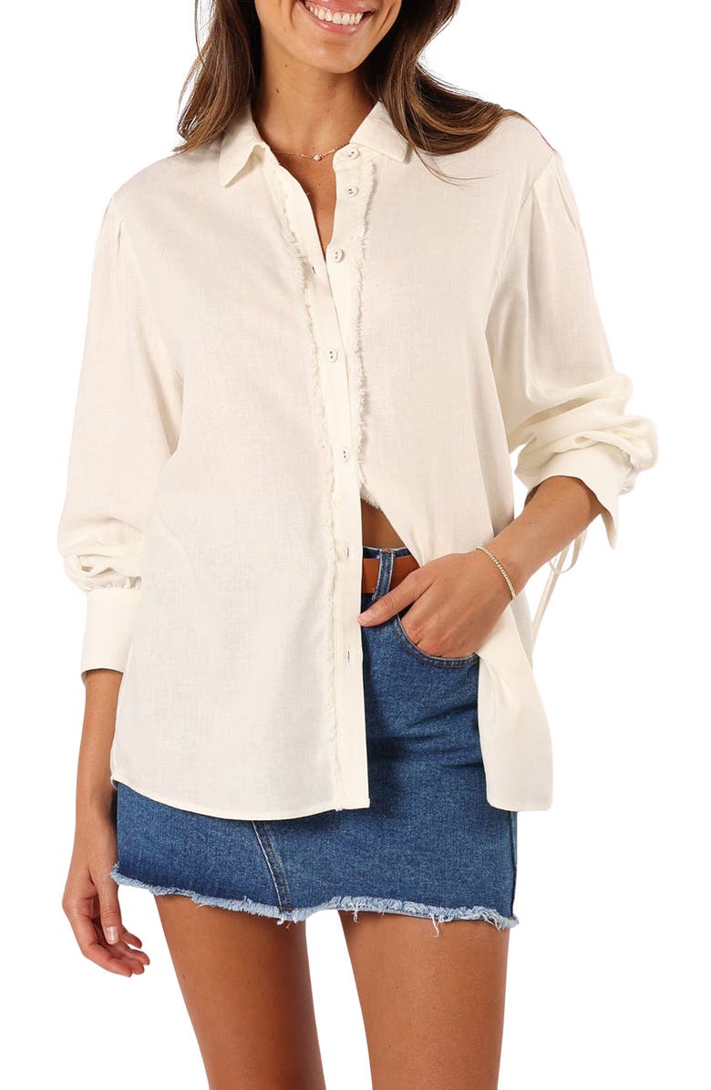 Petal & Pup Dylan Button-Up Shirt, Main, color, 