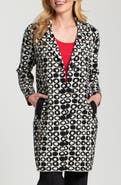 APNY Abstract Dot Sweater Coat