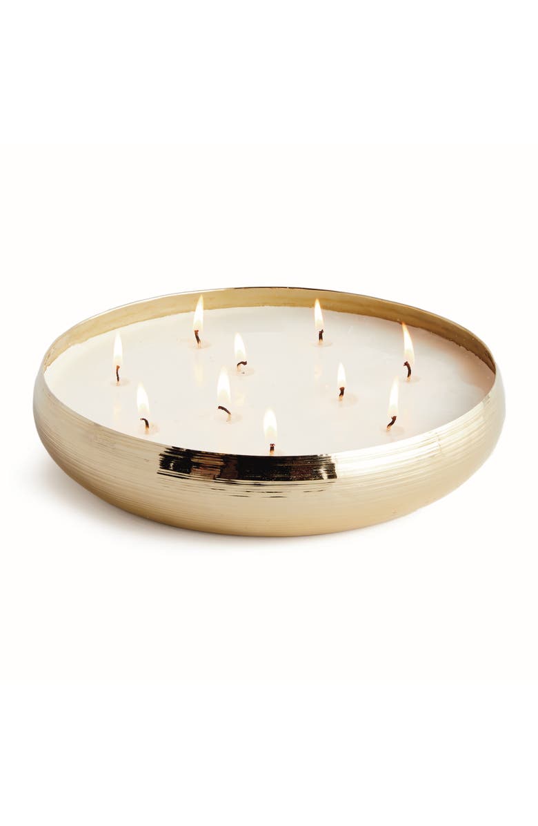 Napa Home & Garden Santal Ombre 10-Wick Candle Holder, Main, color, Gold