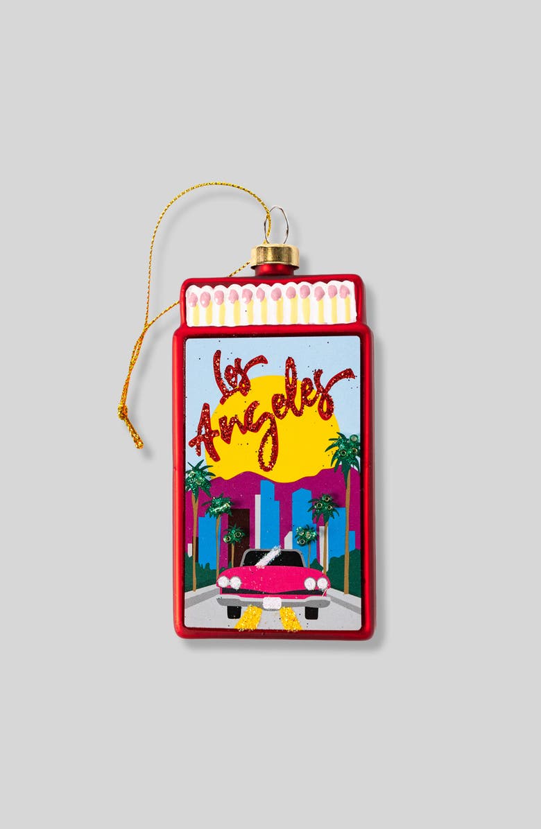 Furbish Matchbook Ornament - Los Angeles, Main, color, 