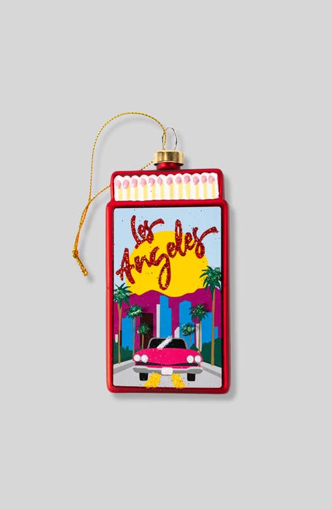 Matchbook Ornament - Los Angeles