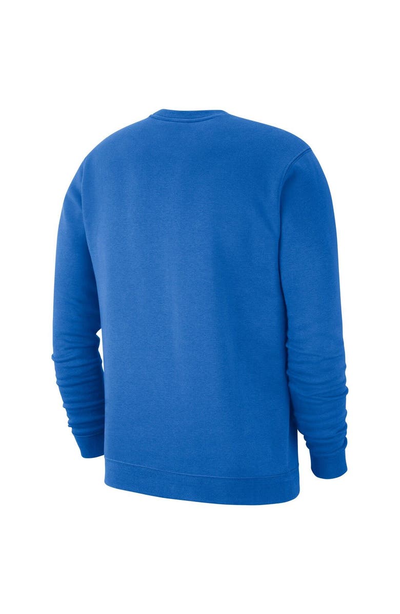 Nike Men's Nike Blue UCLA Bruins Club Fleece Sweatshirt, Alternate, color, 