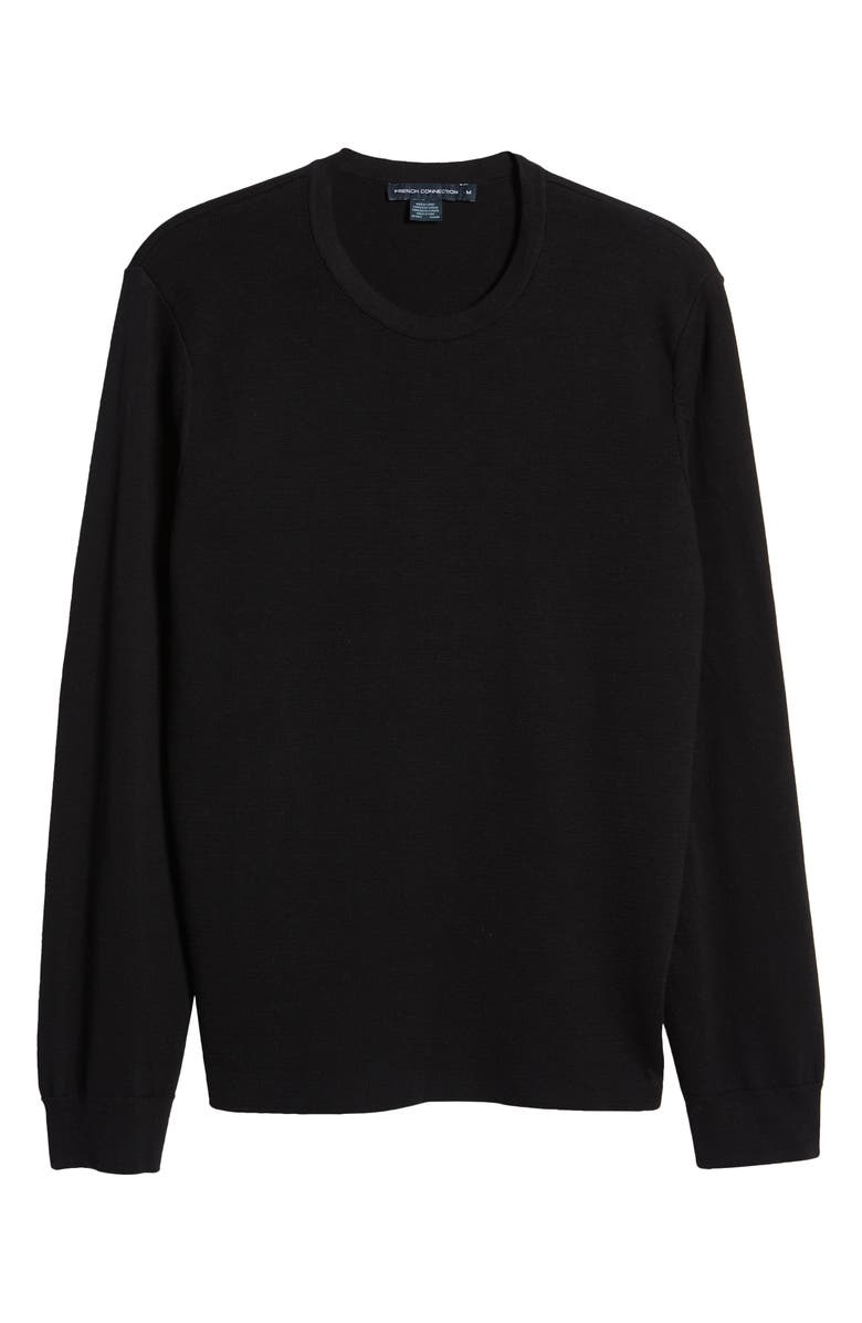 French Connection Milano Regular Fit Crewneck Sweater, Alternate, color,