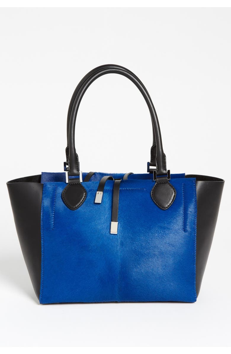 Michael Kors 'Miranda' Calf Hair & Leather Tote, Alternate, color,