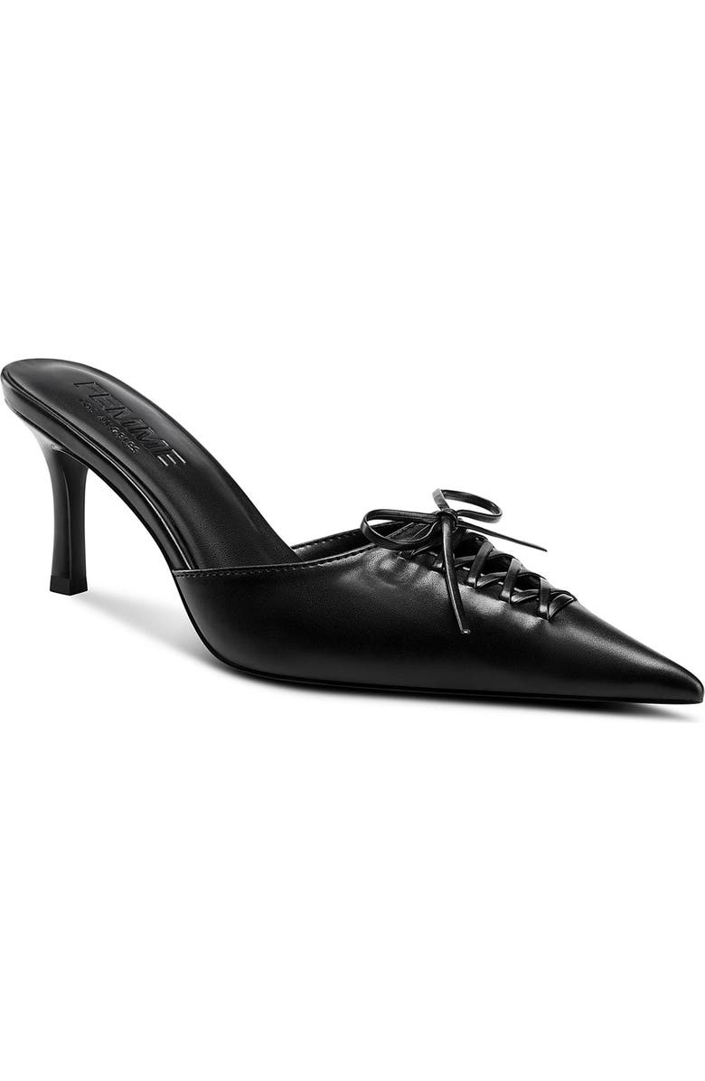 FEMME Louis Mule, Alternate, color, Black