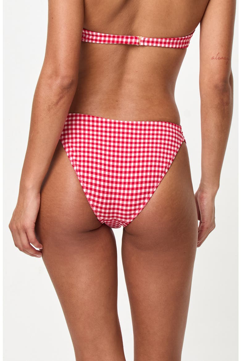 Dolce Full Coverage Bikini Bottoms, Alternate, color, LIPSTICK RED